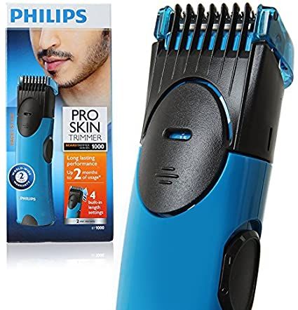 TÔNG ĐƠ TỈA RÂU, CẮT TÓC ĐA NĂNG PHILIPS BT-1000 sử dụng 2 pin AA