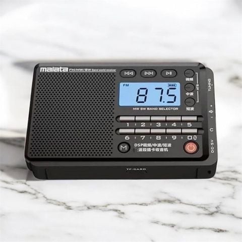 ĐÀI RADIO NGHE NHẠC MP3 ĐA BĂNG TẦN CAO CẤP MALATA A55