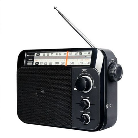 ĐÀI RADIO CẮM ĐIỆN RETEKESS TR604 CHẠY 3 PIN ĐẠI