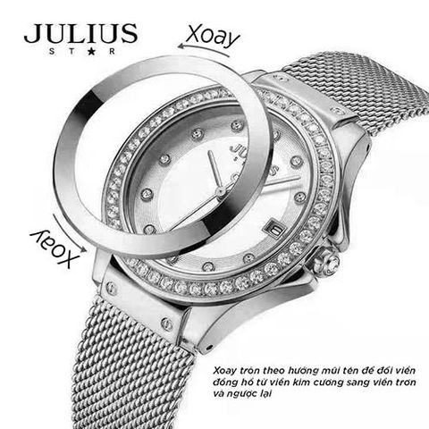  JULIUS STAR NỮ JS-040A COMBO 4 TRONG 1 CHÍNH HÃNG 