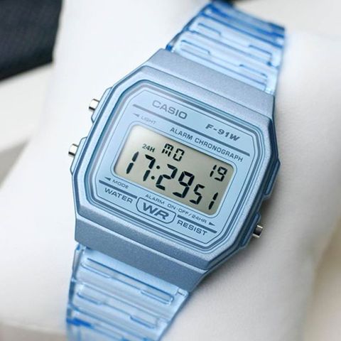  CASIO UNISEX F-91WS-2DF CHÍNH HÃNG 