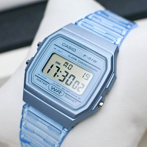  CASIO UNISEX F-91WS-2DF CHÍNH HÃNG 