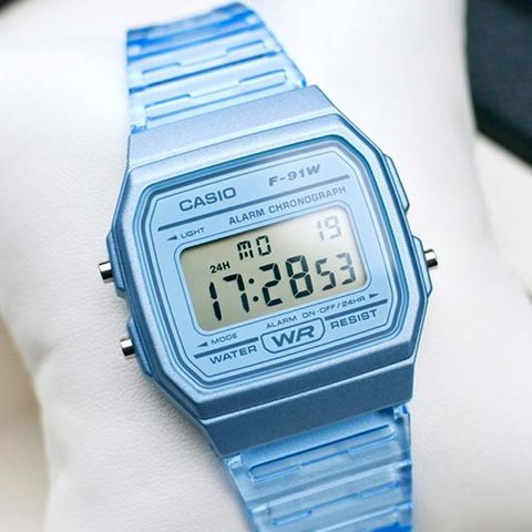  CASIO UNISEX F-91WS-2DF CHÍNH HÃNG 