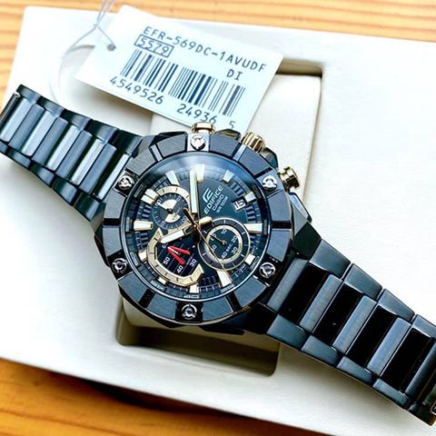  CASIO EDIFICE EFR-569DC-1AVUDF CHÍNH HÃNG 