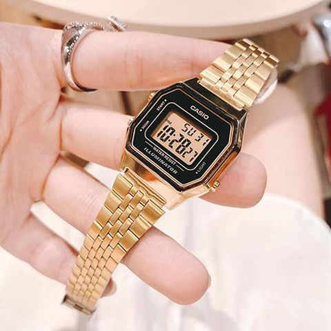  CASIO NỮ LA680WGA-1DF CHÍNH HÃNG 