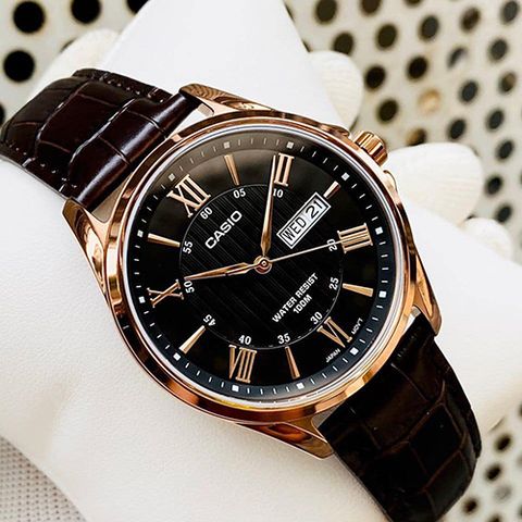  CASIO NAM MTP-1384L-1AVDF CHÍNH HÃNG 