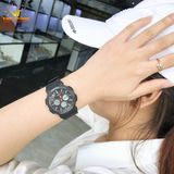  ĐỒNG HỒ UNISEX THỂ THAO DOTCOM DC6038L 7 MÀU CHÍNH HÃNG 