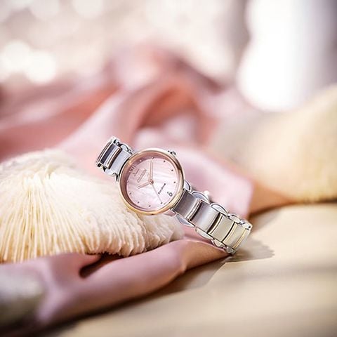  CITIZEN NỮ EM0924-85Y E-CO DRIVE CHÍNH HÃNG 