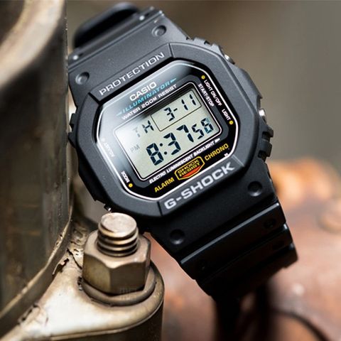  CASIO NAM G-SHOCK DW-5600E-1VDF CHÍNH HÃNG 