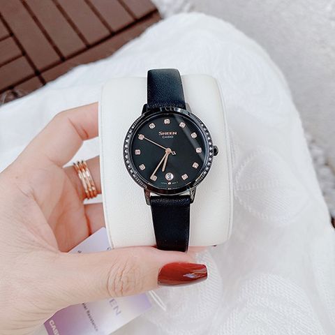  CASIO NỮ SHEEN SHE-4056BL-1AUDF CHÍNH HÃNG 