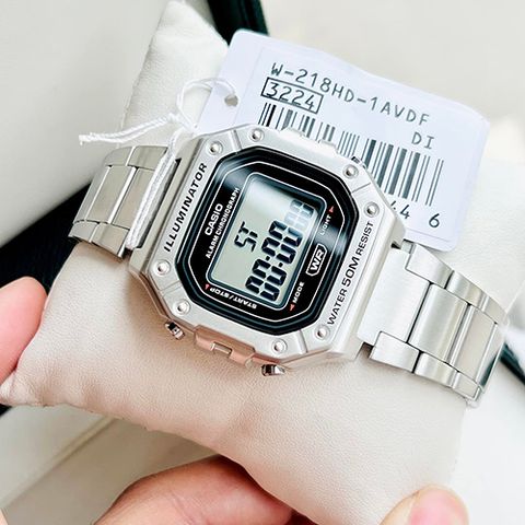  CASIO NAM W-218HD-1AVDF CHÍNH HÃNG 