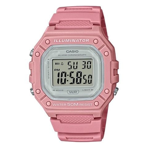  CASIO UNISEX W-218HC-4AVDF CHÍNH HÃNG 