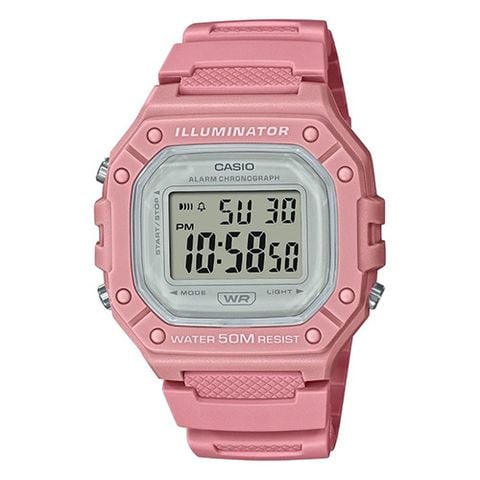  CASIO UNISEX W-218HC-4AVDF CHÍNH HÃNG 