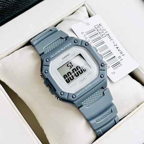  CASIO UNISEX W-218HC-2AVDF CHÍNH HÃNG 