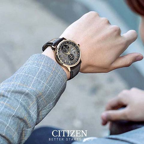  CITIZEN NAM AT8113-12H ECO-DRIVE CHÍNH HÃNG 
