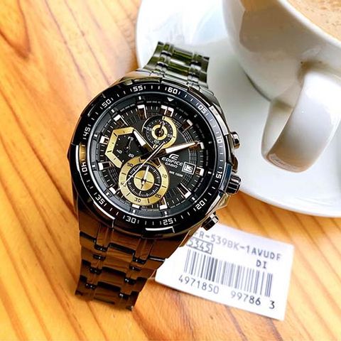  CASIO EDIFICE EFR-539BK-1AVUDF CHÍNH HÃNG 