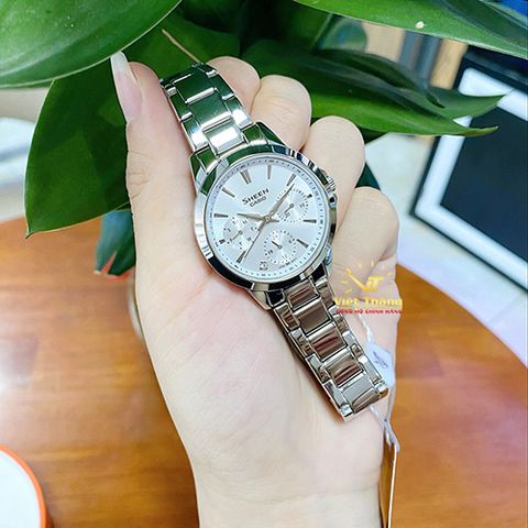  CASIO NỮ SHEEN SHE-3516D-7AUDF CHÍNH HÃNG 