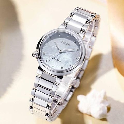  CITIZEN NỮ EM0910-80D E-CO DRIVE CHÍNH HÃNG 