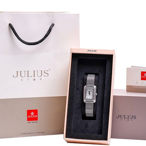  JULIUS NỮ JS-046C TRẮNG CHÍNH HÃNG 