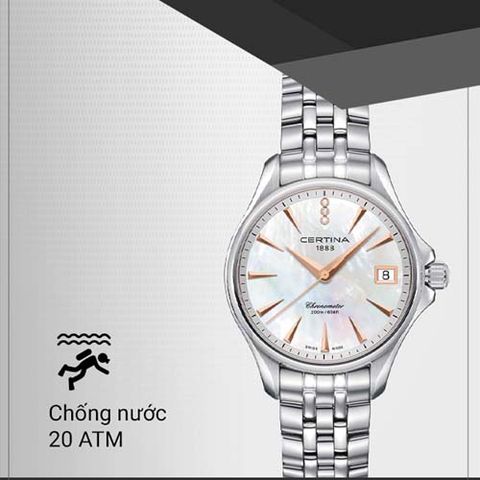  CERTINA NỮ C032.051.11.116.00 CHÍNH HÃNG 