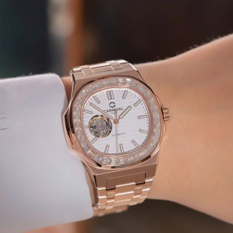  ĐỒNG HỒ NAM CARNIVAL 8128G-VH-T CHÍNH HÃNG 