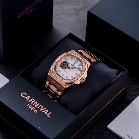  ĐỒNG HỒ NAM CARNIVAL 8128G-VH-T CHÍNH HÃNG 