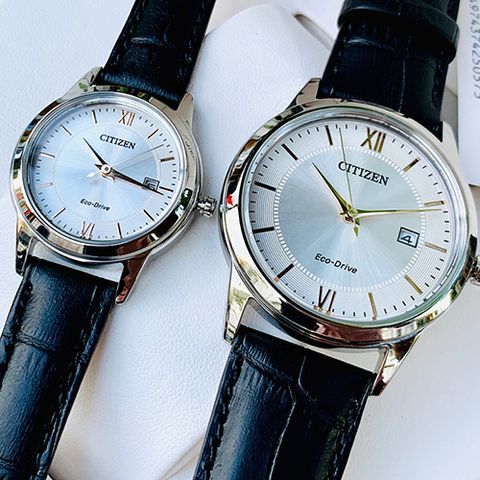  CITIZEN CẶP ĐÔI AW1236-11A & FE1086-12A CHÍNH HÃNG 