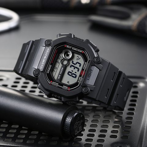  ĐỒNG HỒ NAM CASIO W-737H-1AVDF CHÍNH HÃNG 