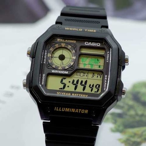  CASIO NAM AE-1200WH-1BVDF CHÍNH HÃNG 