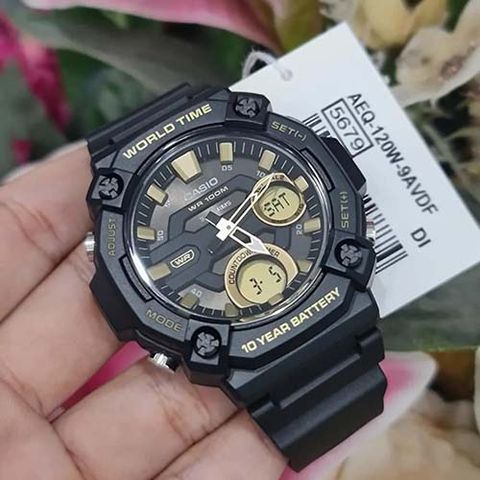  CASIO NAM AEQ-120W-9AVDF CHÍNH HÃNG 