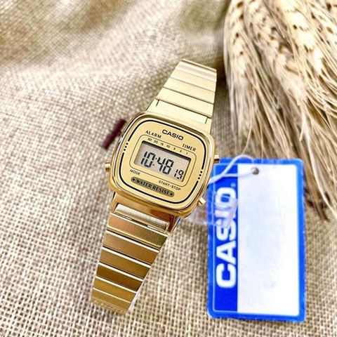  CASIO NỮ LA670WGA-9DF CHÍNH HÃNG 