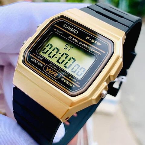  CASIO NAM F-91WM-9ADF CHÍNH HÃNG 