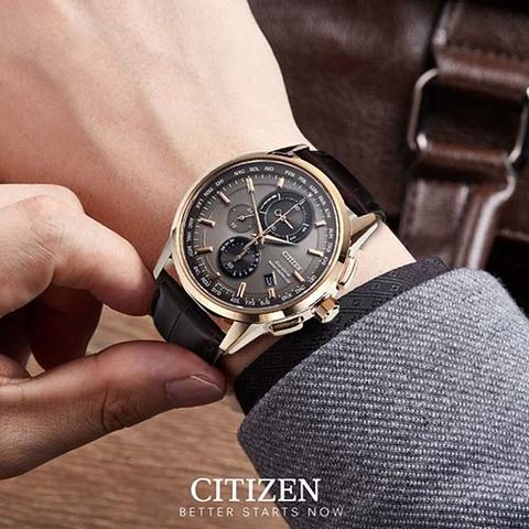  CITIZEN NAM AT8113-12H ECO-DRIVE CHÍNH HÃNG 