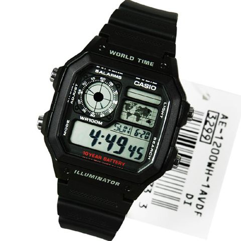  CASIO NAM AE-1200WH-1AVDF CHÍNH HÃNG 