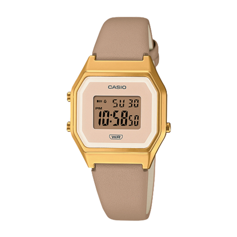  CASIO NỮ LA680WEGL-5DF CHÍNH HÃNG 