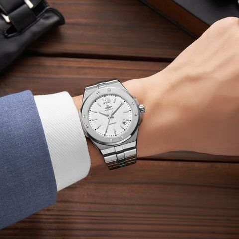  ĐỒNG HỒ NAM SRWATCH SG7009.1102GM KIM LOẠI CHÍNH HÃNG 