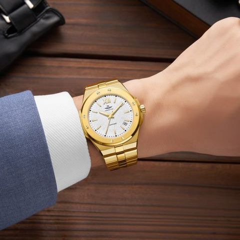  ĐỒNG HỒ NAM SRWATCH SG7009.1402GM KIM LOẠI CHÍNH HÃNG 