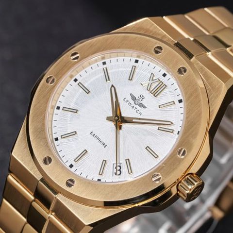  ĐỒNG HỒ NAM SRWATCH SG7009.1402GM KIM LOẠI CHÍNH HÃNG 