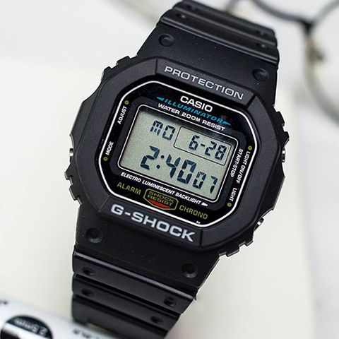  CASIO NAM G-SHOCK DW-5600E-1VDF CHÍNH HÃNG 