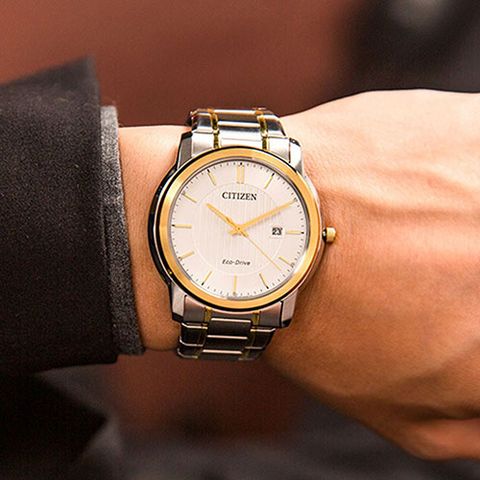  CITIZEN NAM AW1216-86A ECO-DRIVE CHÍNH HÃNG 