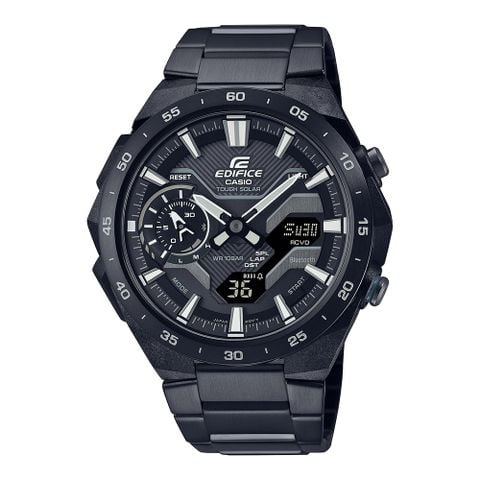  ĐỒNG HỒ NAM CASIO EDIFICE ECB-2200DC-1ADF TOUGH SOLAR CHÍNH HÃNG 