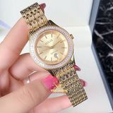  Combo Đồng hồ AOLIX NỮ AL1040LV FULL GOLD & Dây Chuyền Cỏ 4 Lá VT045 