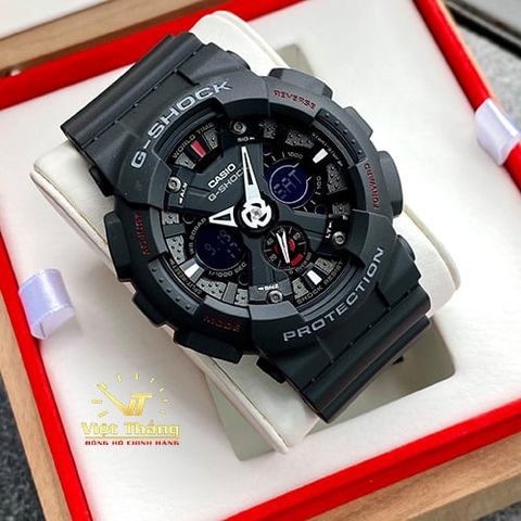  CASIO NAM G-SHOCK GA-120-1ADR CHÍNH HÃNG 