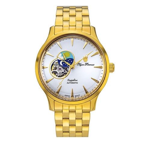  OLYM PIANUS NAM OP990-143AGK-T AUTOMATIC CHÍNH HÃNG 