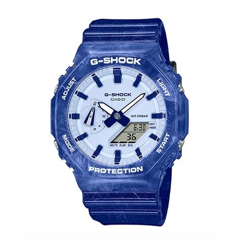  CASIO NAM G-SHOCK GA-2100BWP-2ADR CHÍNH HÃNG 