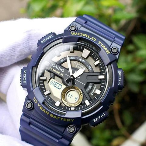  CASIO NAM AEQ-110W-2AVDF CHÍNH HÃNG 