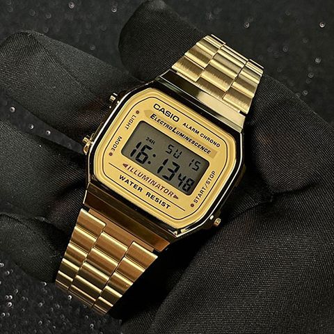  CASIO UNISEX A168WG-9WDF CHÍNH HÃNG 