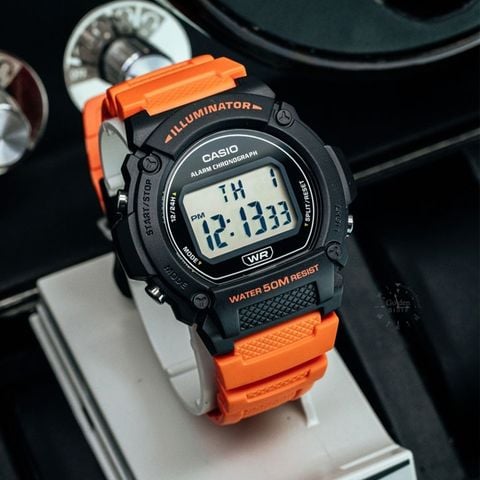  ĐỒNG HỒ NAM CASIO W-219H-4AVDF CHÍNH HÃNG 