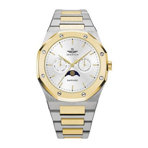  SR WATCH NAM SUN & MOON SG60061.1202SM CHÍNH HÃNG 