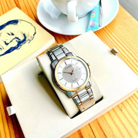  CITIZEN NAM AW1216-86A ECO-DRIVE CHÍNH HÃNG 